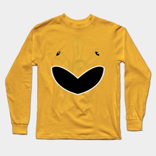 PR Dino Thunder Yellow Ranger Visor Long Sleeve T-Shirt